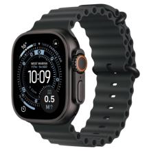 Apple Watch Ultra 3 (2025) 49mm Black Titanium Case with Black Ocean Band