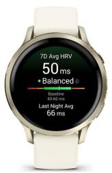 Умные часы Garmin Venu 4 41mm Lunar Gold with Bone Silicone Band (010-03013-00)