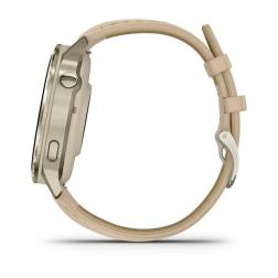 Умные часы Garmin Venu 4 41mm Lunar Gold with Bone Silicone Band and Light Sand Leather Band (010-03013-03)
