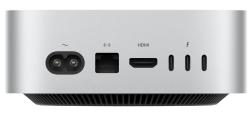 Apple Mac mini M4 (10C CPU / 10C GPU), 32 ГБ, 512 ГБ, серебристый (Z1CG0001T)
