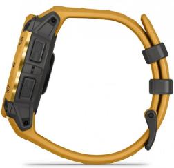 Умные часы Garmin Instinct 3 45mm Solar, Sunburst with Sunburst/Gray Silicone (010-02934-42) HK