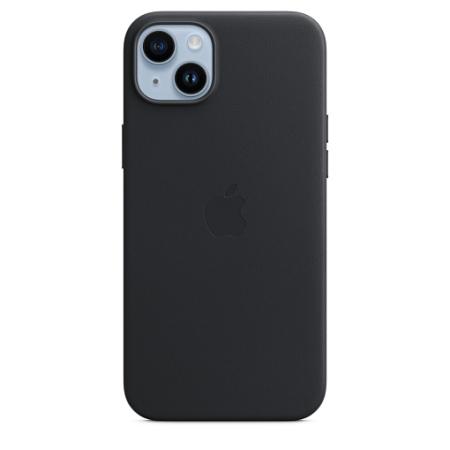 Кожаный чехол MagSafe для iPhone 14 Plus - Midnight (MPP93ZM/A) Кожаный чехол MagSafe для iPhone 14 Plus - Midnight (MPP93ZM/A)