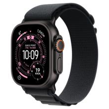 Apple Watch Ultra 3 (2025) 49mm Black Titanium Case with Black Alpine Loop
