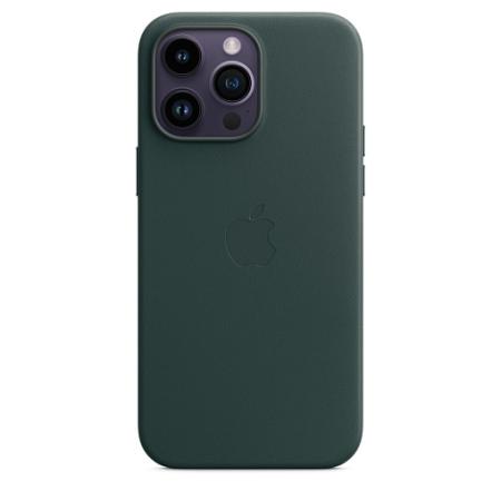 Кожаный чехол MagSafe для iPhone 14 Pro Max - Forest Green (MPPN3) Кожаный чехол MagSafe для iPhone 14 Pro Max - Forest Green (MPPN3)