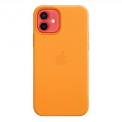 Кожаный чехол MagSafe для  iPhone 12 mini, цвет «золотой апельсин»