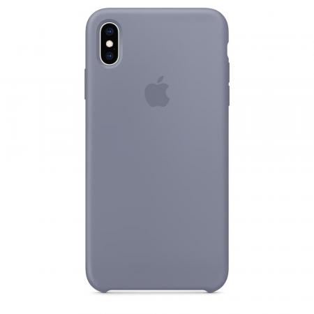 Силиконовый чехол для iPhone XS Max, цвет темно-серый Силиконовый чехол для iPhone XS Max, цвет темно-серый