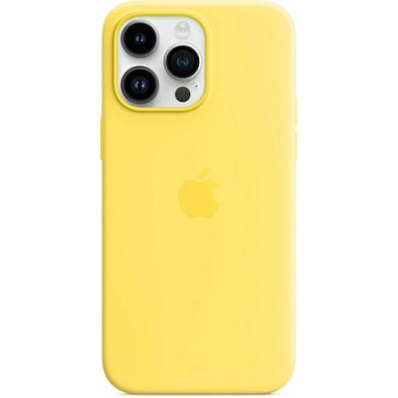 Силиконовый чехол MagSafe для iPhone 14 Pro Max - Canary Yellow (MQUL3) Силиконовый чехол MagSafe для iPhone 14 Pro Max - Canary Yellow (MQUL3)