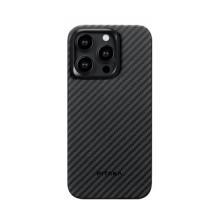 Чехол Pitaka MagEZ Case 4 для iPhone 15 Pro Черно-серый