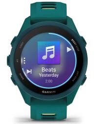 Смарт-часы Garmin Forerunner 170 Music, бирюзовый и бирюзово-лимонный ремешок (010-03920-12)