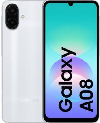 Смартфон Samsung Galaxy A08 4/64ГБ, серебристый
