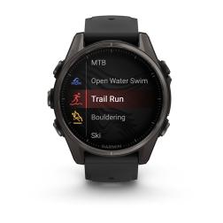 Часы Garmin Fenix 8 43mm Amoled Sapphire Titanium Carbon Gray (010-02903-21/010-02903-28)