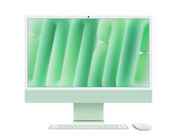 Моноблок Apple iMac 24 Retina 4,5K (M4, 10C CPU/10C GPU, 2024), 24 Гб, 512 Гб SSD, зеленый MD2Q4